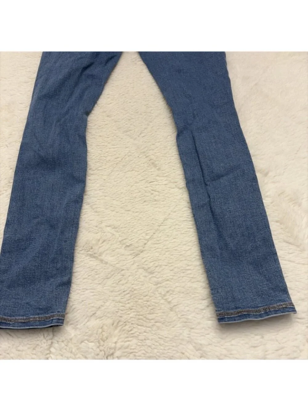 Old Navy Girls Rockstar Super Skinny Jeggings 12 Built In Tough Button Close
